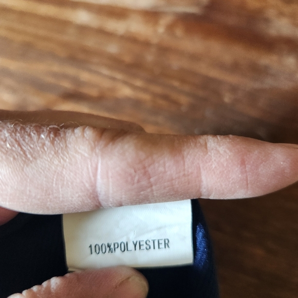 PEDAL & PUP Elegant Navy Blue Satiny Jumpsuit SIZE M - Picture 14 of 14